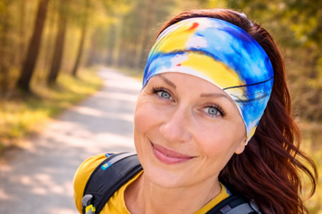 Dámská sportovní čelenka Dámská sportovní čelenka