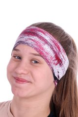 LETNÍ sportovní čelenka L 027 s lemem