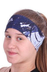 LETNÍ sportovní čelenka L 041 s lemem