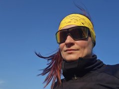 Dámská čelenka na běhání N 154