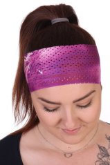 LETNÍ sportovní čelenka LB 025 bez lemu