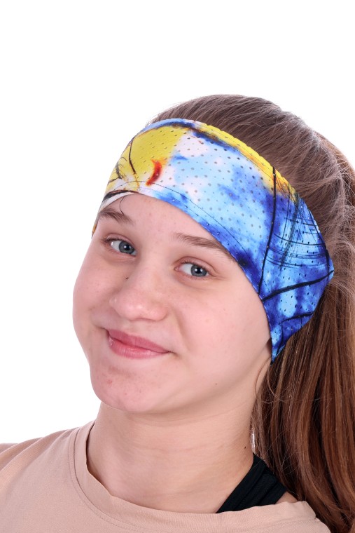 LETNÍ sportovní čelenka L 019 s lemem