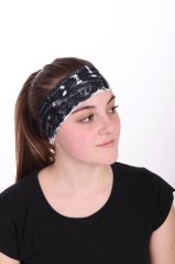 LETNÍ sportovní čelenka L 166 s lemem