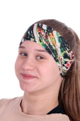 LETNÍ sportovní čelenka L 037 s lemem