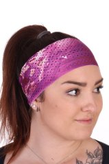 LETNÍ sportovní čelenka LB 025 bez lemu